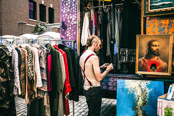 Artist and His Self Portrait (2013)